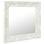 Sale 2025miroir suspendu décoratif mood - miroir mural style baroque - 50x50 cm blanc chill788020 Sale 2025miroir suspendu décoratif mood - miroir mural style baroque - 50x50 cm blanc chill788020