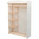Sale 2025placard de chambre - garde - robe en tissu et bois de pin 110x40x170 cm866 kg 5402