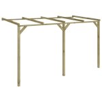 Sale 2026 arche � rosiers brun - pergola � appentis 2x4x22 m bois pro636112502