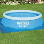 Sale 2026 b�ches de piscines / tapis de sol bleu - bestway tapis de sol pour piscine flowclear 335x335cm ...
