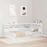 Sale 2026 t�te de lit blanc - t�te de lit de rangement blanc 90cm - bois ding�nierie pro128287516