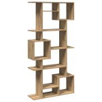Sale 2026biblioth�que - colonne / meuble �tag�re de rangement pour livres - ch�ne artisanal 92x29x188cm ...