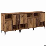 Sale 2026lot de 3 buffets salon - placard vaisselier - winwin - cabinet bahut bois ancien 60x35x70cm ...