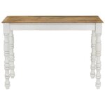 Sale 2026table � d�ner - winwin - grande table repas / table salon - 110x60x76cm - bois de manguier massif ...