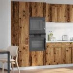 Sale elements cuisine - armoire � micro - ondes lyon - meuble colonne meuble bas de cuisne vieux bois ...