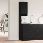 Sale elements cuisine - meuble de cuisine - meuble colonne meuble haut de cuisne avec tiroir chne noir ...