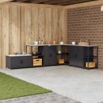 Sale elements cuisine - meuble de rangement de cuisine - meuble colonne meuble haut de cuisne avec tagre ...