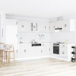 Sale meuble de cuisine - meuble colonne meuble haut de cuisne elements cuisine - kalmar avec doubles ...
