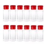 Salière et poivrière 24 pièces distributeur pots dassaisonnement - rouge Salière et poivrière 24 pièces distributeur pots dassaisonnement - rouge