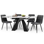 Salle a manger completetable a manger extensible avec 4 chaises table carrée extensible 4 personnes chaises ... Salle a manger completetable a manger extensible avec 4 chaises table carrée extensible 4 personnes chaises ...