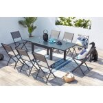 Cualica, salon alu 8p gris foncé Cualica, salon alu 8p gris foncé