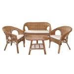 Salon de jardin en rotin collection sienne ? canapé 2 places 2 fauteuils et table ? Élégance naturelle ... Salon de jardin en rotin collection sienne ? canapé 2 places 2 fauteuils et table ? Élégance naturelle ...