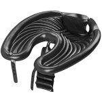 Salon mobile ? bassin de rin�age gonflable portable pour laver et couper les cheveux � la maison et au ...