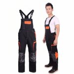 Salopette de travail homme?salopette de protection avec bretelles?pantalon de travail résistant avec ... Salopette de travail homme?salopette de protection avec bretelles?pantalon de travail résistant avec ...