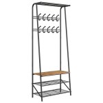 Salutemeuble - meuble d?entre - porte - manteau avec tagre  chaussures - 80x30. 7x180. 8cm