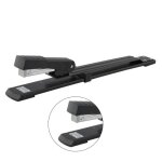 Salutuya agrafeuse domestique agrafeuse de bureau grande capacit en mtal  long bras agrafeuse  papier ...