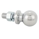 Salutuya boule dattelage remorque inox 2 pouces 3500lb universelle pour camping - car tracteur remorque ...