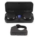 Salutuya casque bluetooth casque de moto casque bluetooth  moto avec botier de charge remote contrle ...