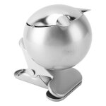 Salutuya cendrier avec couvercle cendrier  pince coupe - vent cendrier  cigares dcoratif poli lgant ...