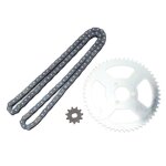 Salutuya cha�ne de pignon et arri�re t8f t8f cha�ne de pignon et arri�re high strength pour 47cc 49cc ...