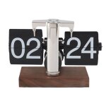 Salutuya horloge du feuilleter horloge flip bureau auto mécanique flip 24h base base sacle acieux vintage ... Salutuya horloge du feuilleter horloge flip bureau auto mécanique flip 24h base base sacle acieux vintage ...