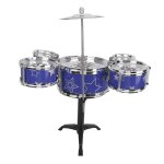 Salutuya kit de batterie de jazz pour tout - petit kit de batterie de tambour de jazz pour tout - petit ...