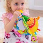 Salutuya livre en tissu pour b�b� �ducatif �tanche et mignon