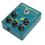 Salutuya p�dale de guitare basse bass guitar pedal aluminium alliage 1 / 4 ine sortie monophonique de ...