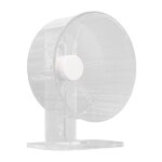 Salutuya roue dexercice pour hamster roue de hamster silencieuse avec support en acrylique transparent ...