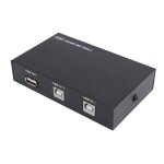 Salutuya switch usb 2 ports professionnel compact partager 1 appareil usb pour imprimante scanner Salutuya switch usb 2 ports professionnel compact partager 1 appareil usb pour imprimante scanner