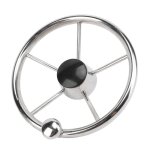 Salutuya volant en bateau board de 11 pouces volant marin marin en acier inoxydable volant 5 parlant ... Salutuya volant en bateau board de 11 pouces volant marin marin en acier inoxydable volant 5 parlant ...