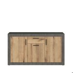 Salvada buffet gris ch�ne d�cor.