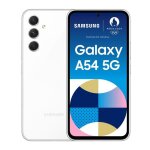Samsung galaxy a54 128 go 5g blanc tui de tlphone portable gratuit