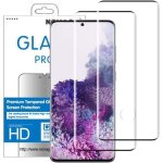 Pour samsung galaxy s20 - pack de 2 film protection �cran vitre verre tremp� incurv� - novago