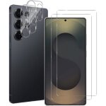 Pour samsung galaxy s25 ultra 5g - pack de 4 films vitre verre trempé 2 vitre pour écran et 2 pour lobjectif ... Pour samsung galaxy s25 ultra 5g - pack de 4 films vitre verre trempé 2 vitre pour écran et 2 pour lobjectif ...