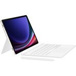 �tui - samsung - galaxy s9 / s9 fe / s10 fe - book cover keyboard - blanc - compatible galaxy tab s10 ...