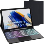 Pour samsung galaxy tab a8 10. 5 pouces tui avec clavier dtachable - franais azerty clavier rtroclair ...