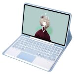 Pour samsung galaxy tab s6 lite 2022 10. 4 clavier bluetooth touches rondes dtachables avec pav tactil ...