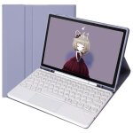Pour samsung galaxy tab s9 fe x510 cape calle rond x516 capille cheval bluetoth tpu tpu - violet clavier ...