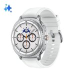 Samsung galaxy watch8 classic bianco smartwatch 46mm gps wifi ai