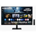 Samsung monitor smart m7 m70f 32 uhd 4k nero con gaming hub e workspace usb - c
