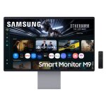 Samsung smart monitor m90sf 32 4k uhd oled 165hz hdr10 + argento