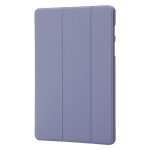 Pour samsung tab a9 tui 8. 7  trois volets en cuir pu support arrire souple tablette coque pour galaxy ...