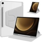 Pour samsung tab s10 fe tui 10. 9 pouces sm - x520 x526b 360 rotatif acrylique support couverture pour ...