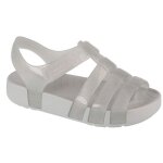 Sandales - crocs - isabella glitter kids sandal - gris - scratch - synth�tique