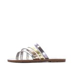 Sandales dor� / rose gold / argent� femme chattawak roxanne