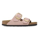 Sandales �troites femme birkenstock arizona big buckle nubuck leather