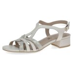Sandales pour femme - caprice - cuir souple - blanc