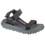 Sandales femme - columbia - konos globetrot sandal w - noir - tissu - omni - grip