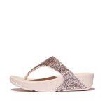 Sandales femme fitflop lulu multi - tonal glitter toe - post